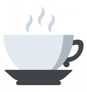 Bir çay bardağı sıcak çay ile dolu