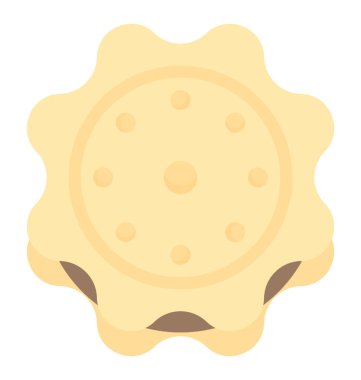 Dolgulu kurabiye fırını madde