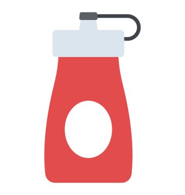 Ketçap şişesi squeezable silikon