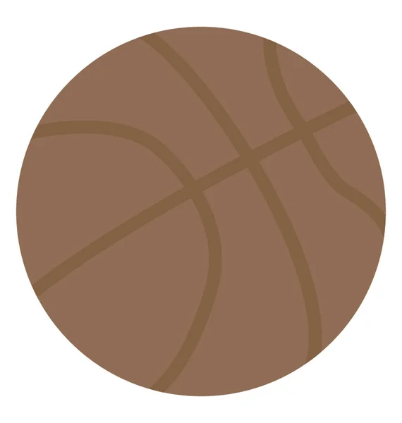 Une Balle Sport Basket — Image vectorielle