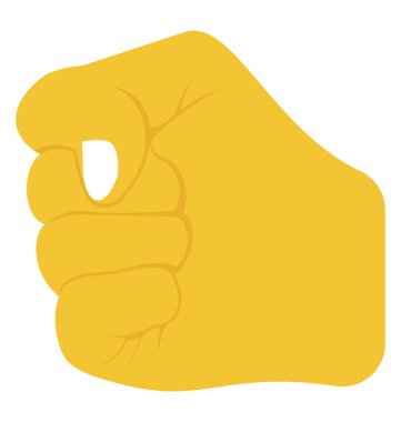 El kapalı yumruk güç ve güç kavramı ile