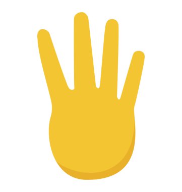 El işareti dört parmak yukarıya doğru dördüncü anlamı