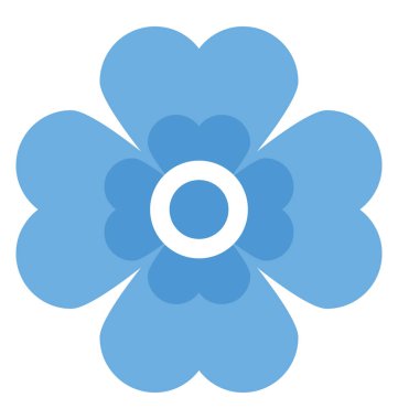 Bir güzel deniz salyangozu çiçek kafa