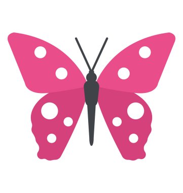 Bir güzel bahar böcek kelebek