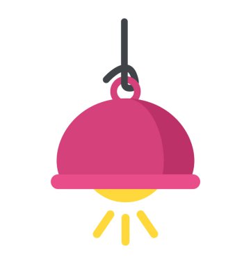 Ampul, yenilik düşünce kavramı düz tasarım