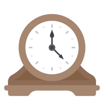 Çalar saat, düz tasarım