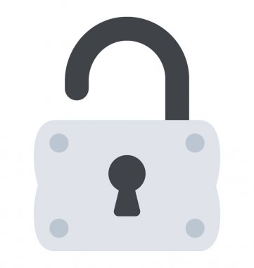 Bir asma kilit kilidi temsil kavramını kilidi koruma veya güvenlik