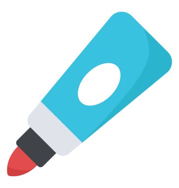 İleti örneği öğe, el sanatları ve kağıtları yapışmasını için tutkal şişesi 