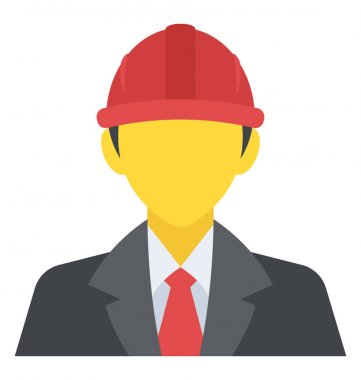 Bir kişidir kask giyiyor mimar 