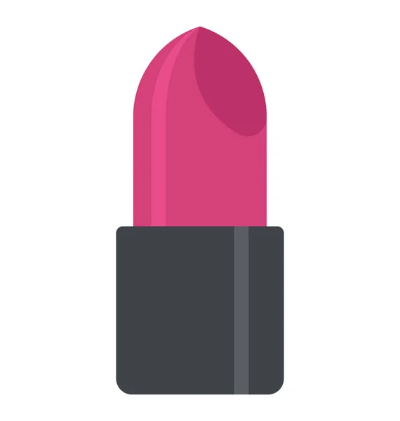 Lippenstift Flat Vector Icon — Stockvektor