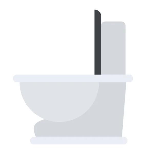 화장실의 아이콘 디자인 — 스톡 벡터