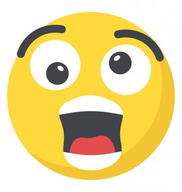 Sürpriz smirking ifade yüz