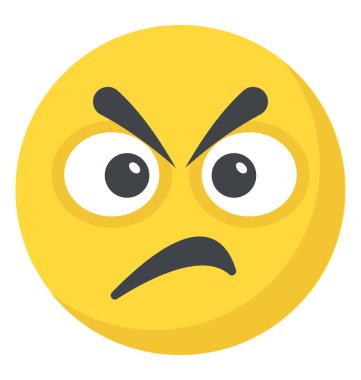 Rahatsız ifade bir surat