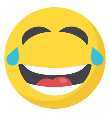 Gülen gözyaşları ile gülüyor, gülüyor