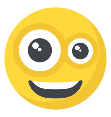 Neşeli ifade yoluyla ifade simgesi