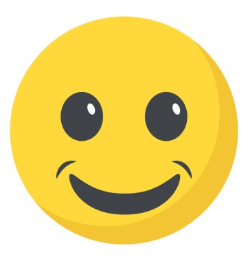 Neşeli ifade yoluyla ifade simgesi