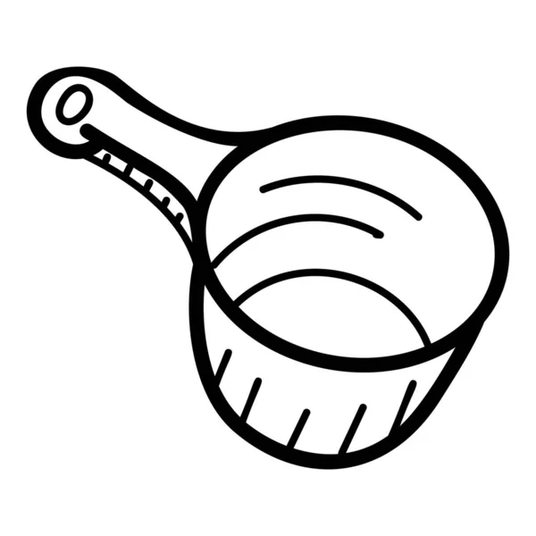 Saucepan Εικονίδιο Στοιχείο Σχεδιασμού Του Εστιατορίου Και Σπιτικό Τηγάνι Μαγειρικής — Διανυσματικό Αρχείο