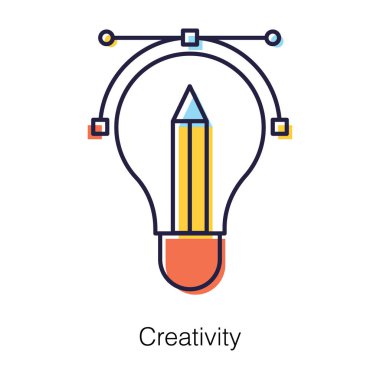 Düz vektör tasarımında yenilikçi eğrilik tasarımı