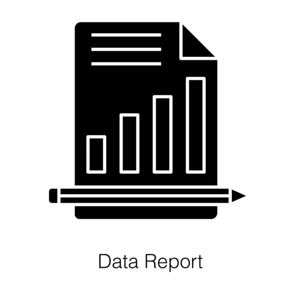 Ikon Laporan Bisnis Ikon Analisis Data Dan Audit Dalam Desain - Stok Vektor