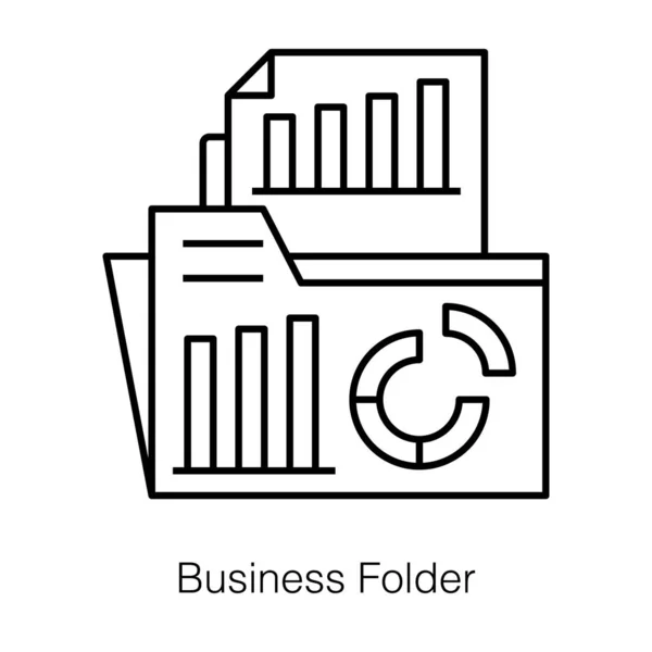 Folder Icon Template Editable Vector Isolated White Background Graphic Web — Stock Vector