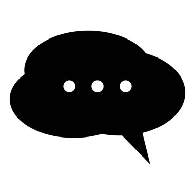 Sohbet etme konsepti, rüya kabarcığı katı simge vektörü 