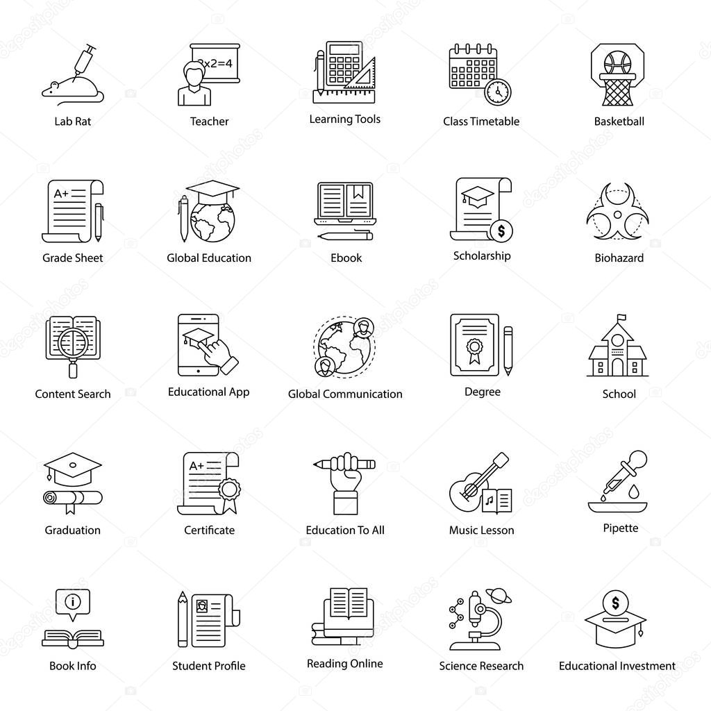 Here we bring you an amazing pack of communication icons in line style. This set has perfect vectors which will come in handy for your marketing projects.