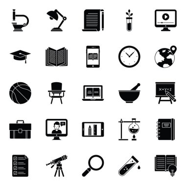 Burada size inanılmaz bir eğitim aksesuar sembolü koleksiyonu sunuyoruz. Bu vektörler eğitim tasarım projeleri için mükemmeldir. İndirmekten çekinmeyin.!