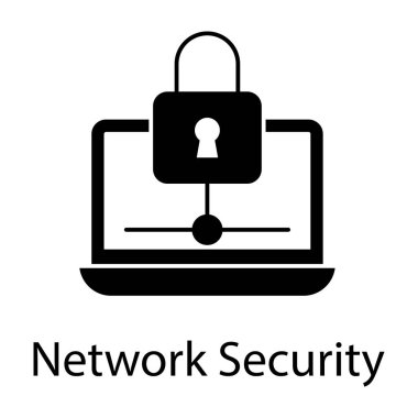 Web sitesi koruma kavramı, web sayfası güvenlik simgesi tasarımı.