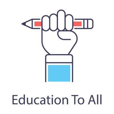 Tüm düz vektör tasarımı için eğitim 