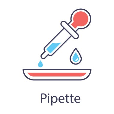 Renk tasarım aracı, düz vektör simgesinde renk seçici.