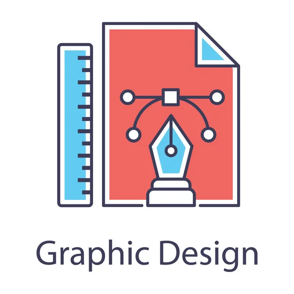 Diseño Herramientas Con Ángulo Geométrico Icono Diseño Gráfico Estilo Plano — Archivo Imágenes Vectoriales