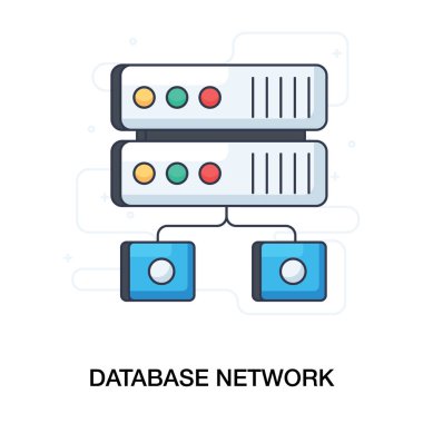 Veritabanı ağı, veritabanı deposu düz düzenlenebilir biçiminde 