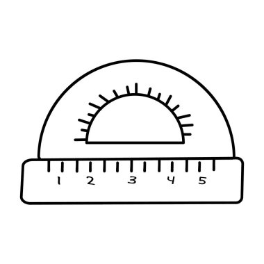 D ölçeği ve metre ölçeği, grafik araçlarının karalama simgesi 