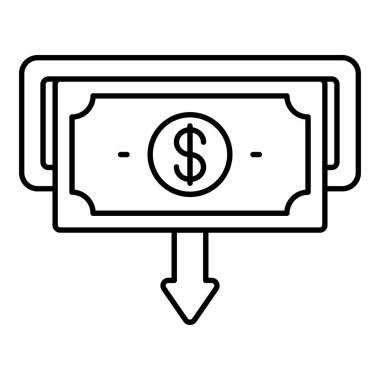 Otomatik veznedar, nakit çekme hattı simgesi