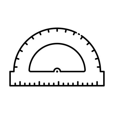 D ölçeği ve metre ölçeği, grafik araçlarının çizgi simgesi 