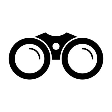 Alan gözlükleri, glifli dürbün simgesi  