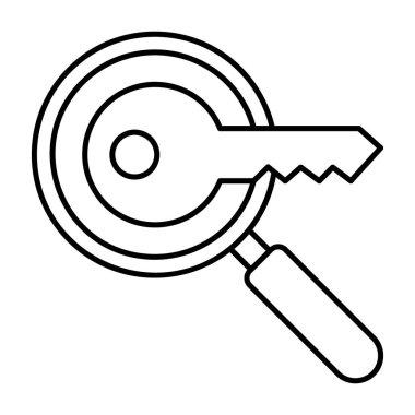 Anahtar sözcük analiz kavramı, satır biçiminde anahtar sözcük arama simgesi 