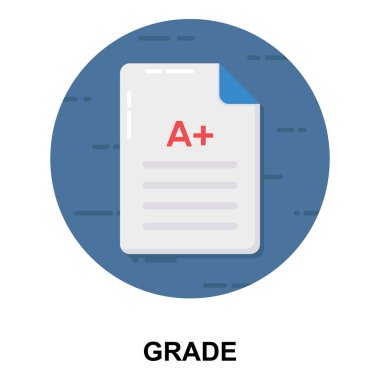 A + notu yağ vektör tasarımı, sonuç rapor tablosu