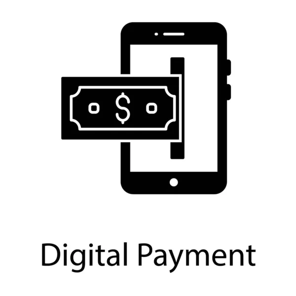 Grafický Vektor Aplikace Digital Payment App — Stockový vektor