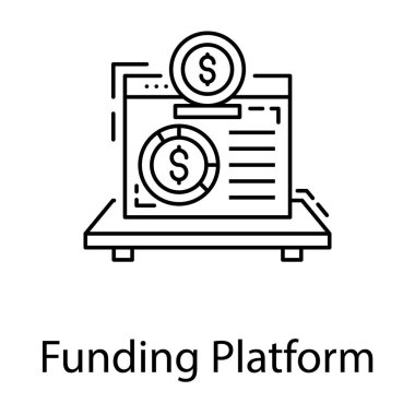 Finansman platformu tasarımı taşıyıcısı 