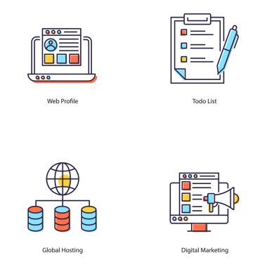Seo araçları düz simgeler bir dizi farklı görseller içinde en iyi optimizasyon hizmetleri sağlar ki bu projelerinizin daha değerli olmasına yardımcı olur. Bu vektörleri yakalama şansını kaçırmayın..