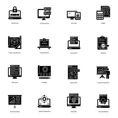 Bu web güvenlik simgeleri paketi, projelerinizin daha değerli olmasını sağlayan bir dizi farklı görsel ortamda en iyi optimizasyon hizmetlerini sağlıyor. Bu vektörleri yakalama şansını kaçırmayın..