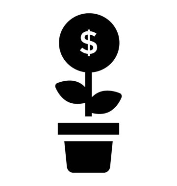 para bitki simge, simge vektör tasarımı.