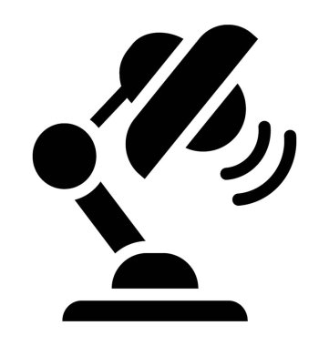 Çalışma lambası simge, simge tasarım.