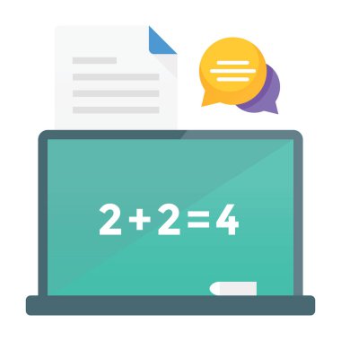 Matematiksel hesaplama, düz biçimli toplama işareti.