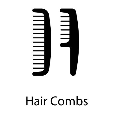 Saç tarakları, kuaför ekipmanları sağlam tasarım. 