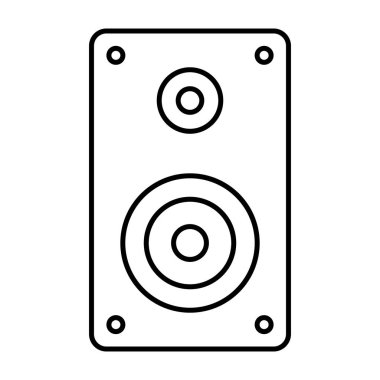 Dinleyen müzik aleti, satır dizaynında bir elektronik woofer
