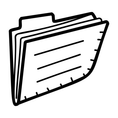 El çizimi biçimdeki dizin konsepti simgesi, düzenlenebilir vektör.