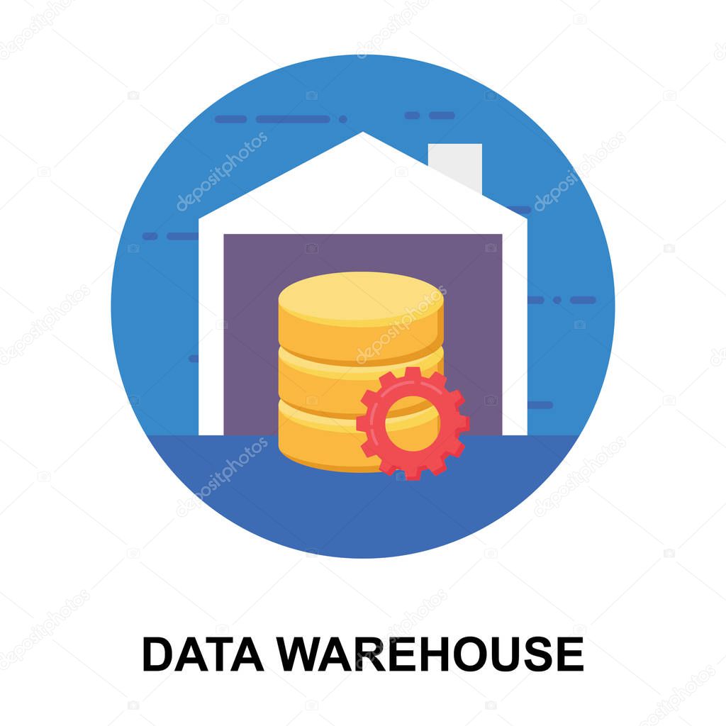 pic Icon Data Warehouse Image data warehouse vector design