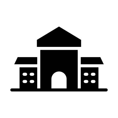 Katı tasarımda polis karakolu binası 